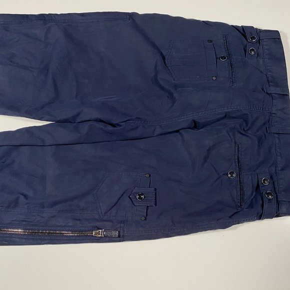 Dolce & Gabbana light canvas utility cargo pants mens size 32x27 - Picture 6 of 8